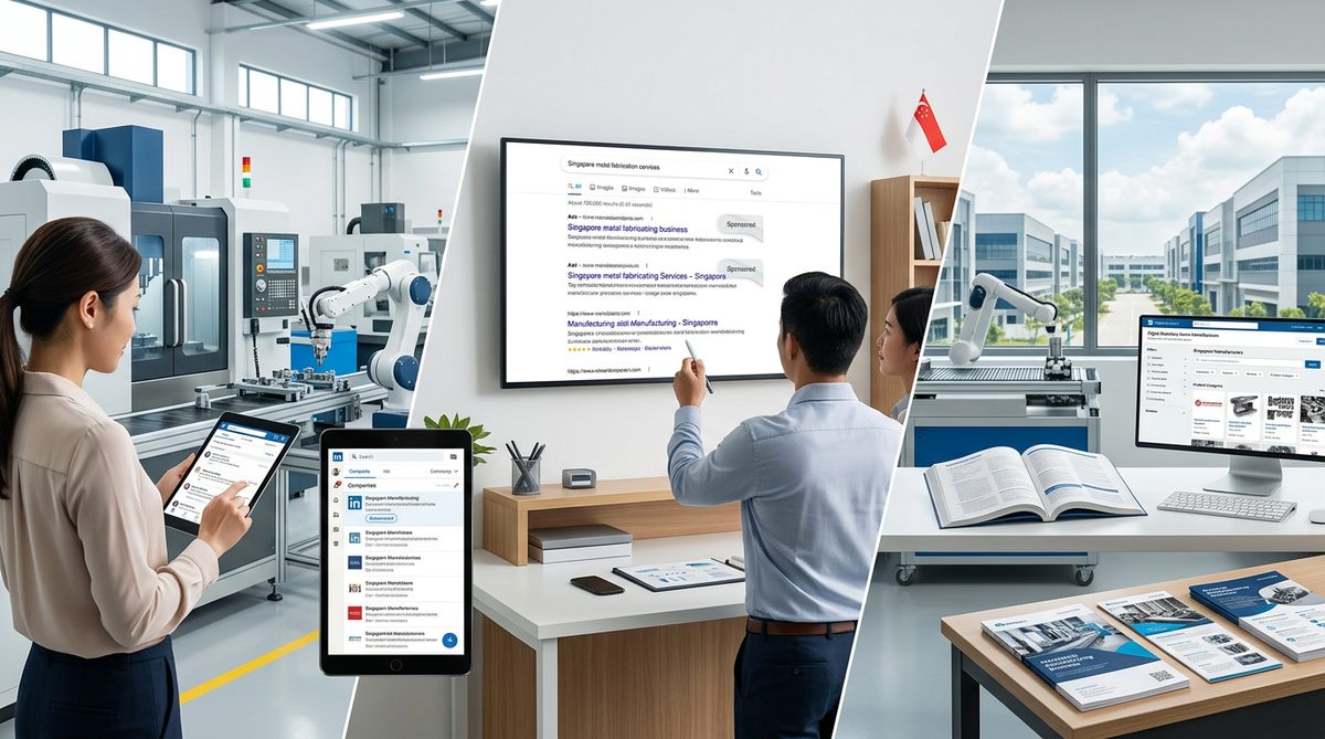 Paid Channels: LinkedIn, Search and Industry Directories — B2B Lead Generation for Singapore Manufacturers: Channels, Tools and Tactics