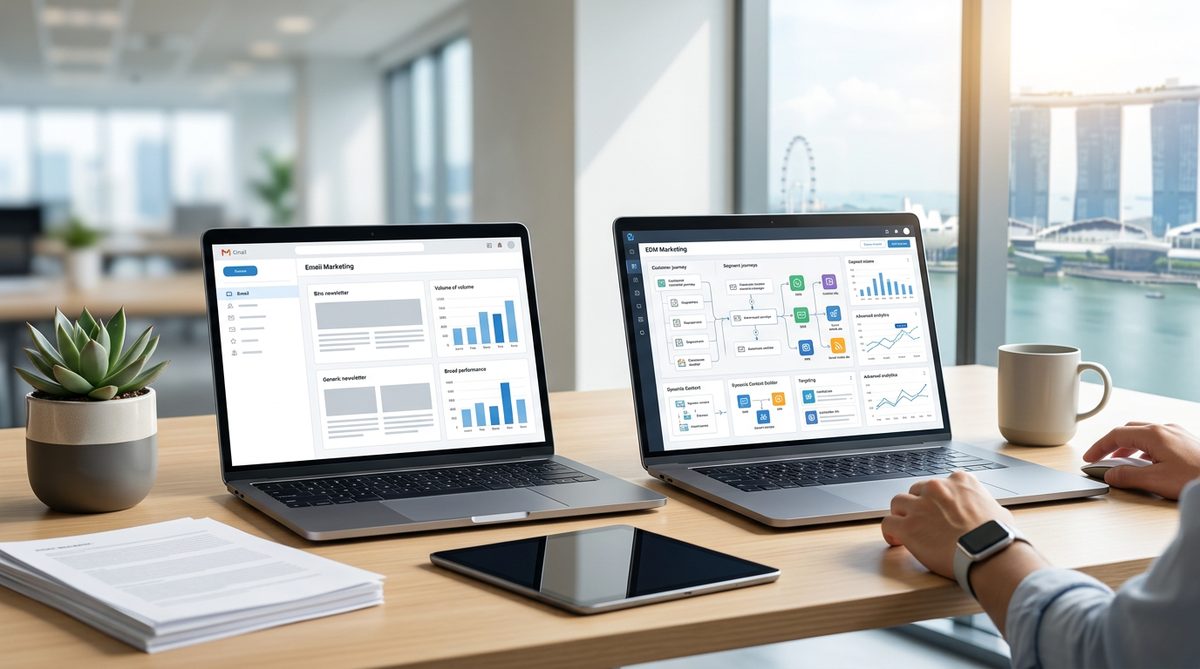 EDM Marketing vs Email Marketing — What Is the Difference? — EDM Marketing in Singapore: The Complete Guide for 2026