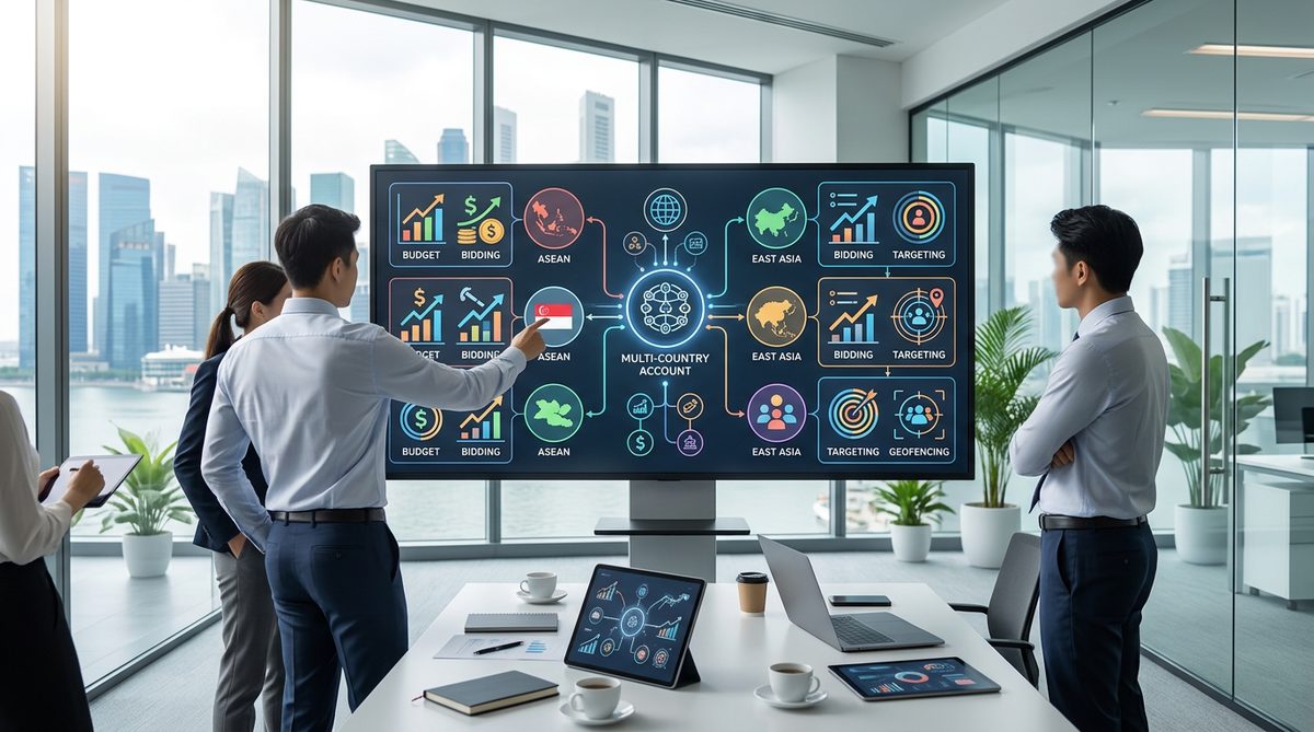 Account Structure for Multi-Country Campaigns — Running Google Ads in Multiple Asian Countries: Budget, Bidding and Targeting