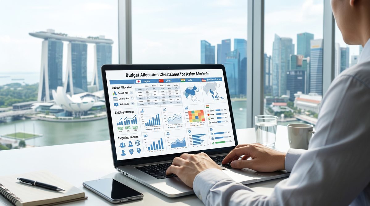 Budget Allocation Cheatsheet by Asian Market — Running Google Ads in Multiple Asian Countries: Budget, Bidding and Targeting