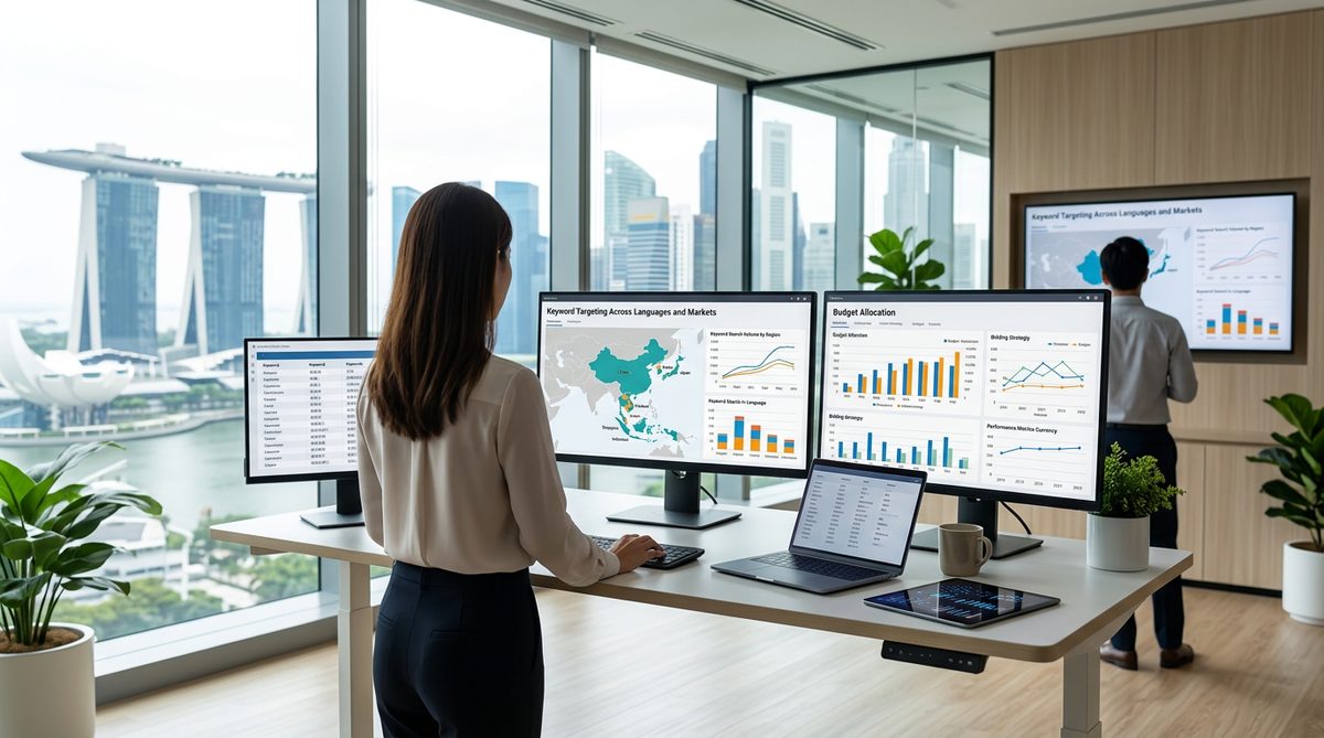 Keyword Targeting Across Languages and Markets — Running Google Ads in Multiple Asian Countries: Budget, Bidding and Targeting