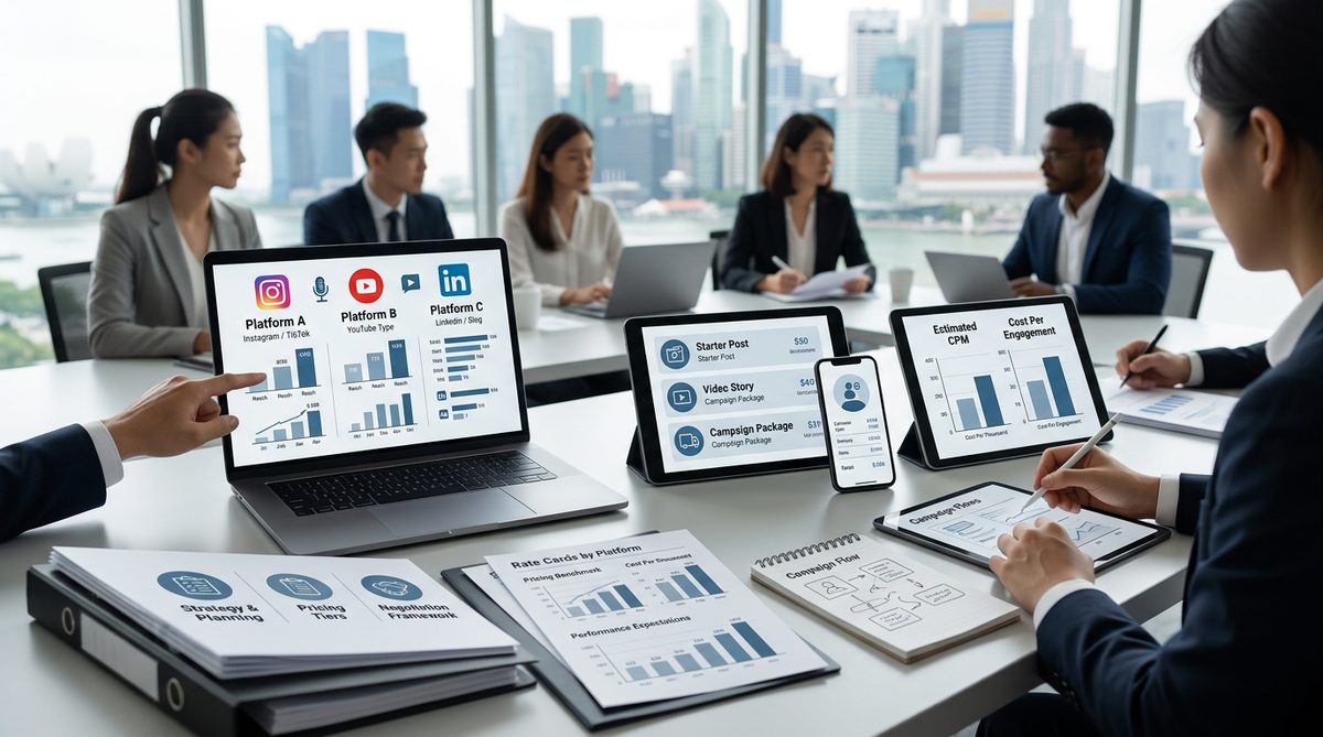 Rate Cards by Platform — Influencer Pricing in Singapore: Rate Cards, Negotiation Tips and What to Expect