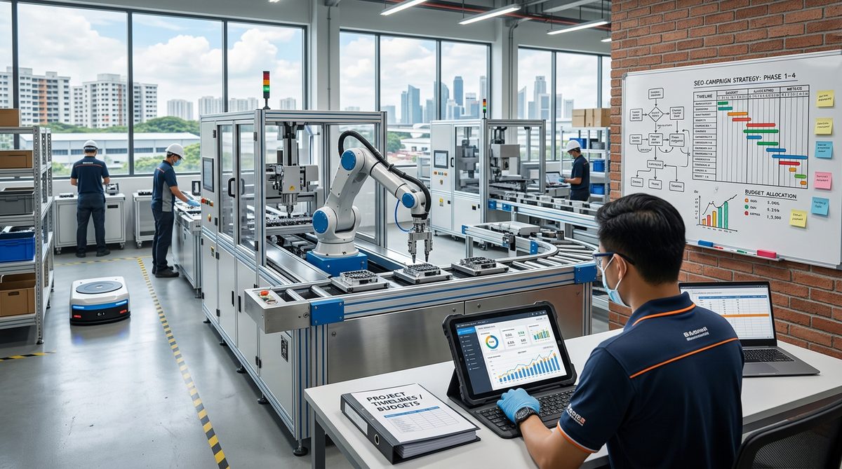 Budgets, Timelines and Measurement — SEO for Manufacturing Companies in Singapore: Technical B2B Search Strategy
