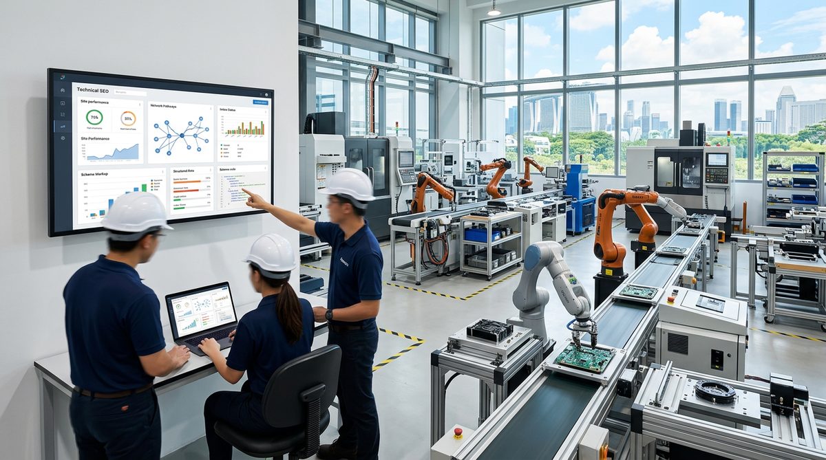 Technical SEO for Industrial Sites — SEO for Manufacturing Companies in Singapore: Technical B2B Search Strategy