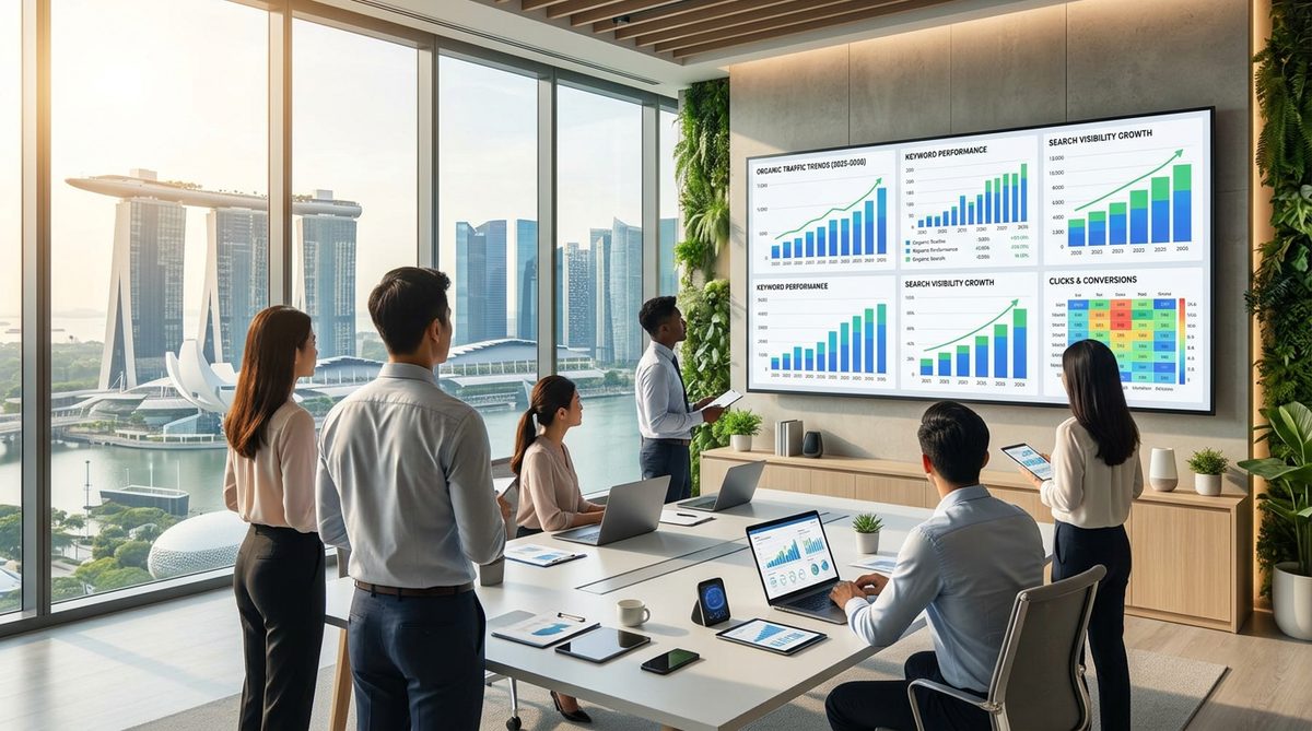 SEO and Organic Search Benchmarks — Marketing Benchmarks for Singapore: 2026 Industry Data and How to Use It