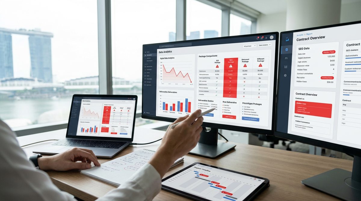 Red Flags When Evaluating Packages — SEO Packages Singapore: Compare Plans, Pricing & Deliverables for 2026