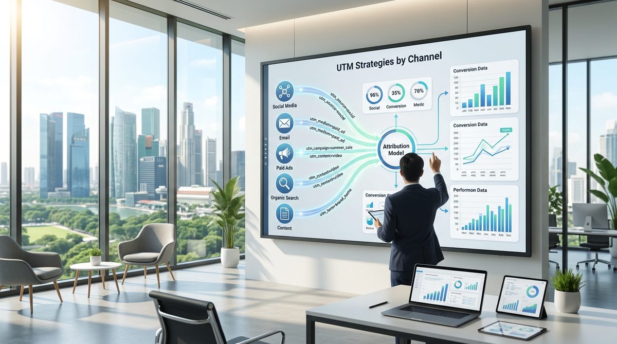 UTM Strategies by Channel — UTM Tracking Guide: How to Use UTM Parameters for Better Marketing Attribution (2026)